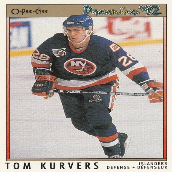 Tom Kurvers Hockey Card Collection - Picture 2 of 6